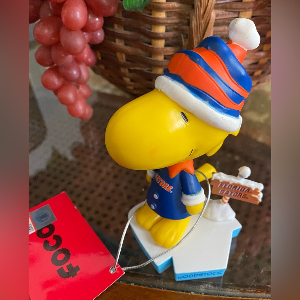 Peanuts Woodstock’s Gator Bobblehead by Foco NWT